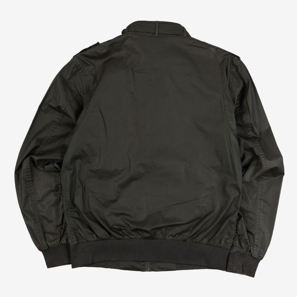 MEN'S VINTAGE MEMBERS ONLY UTILITY BOMBER JACKET - MEDIUM