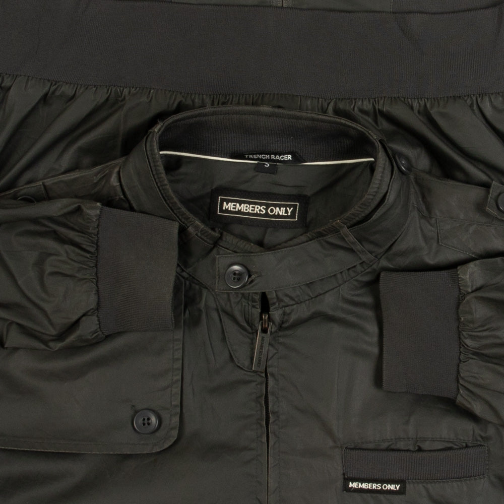 MEN'S VINTAGE MEMBERS ONLY UTILITY BOMBER JACKET - MEDIUM