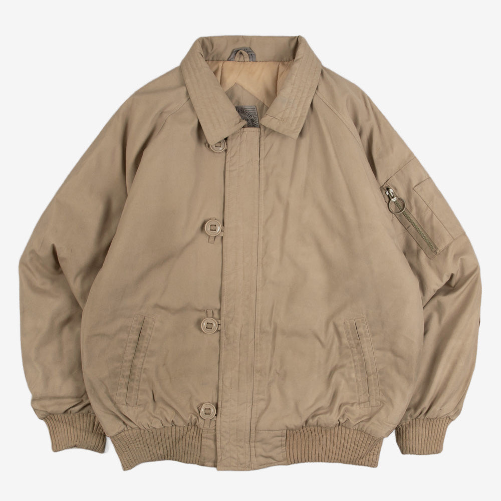 MEN'S VINTAGE 1990S PADDED BOMBER JACKET - MEDIUM