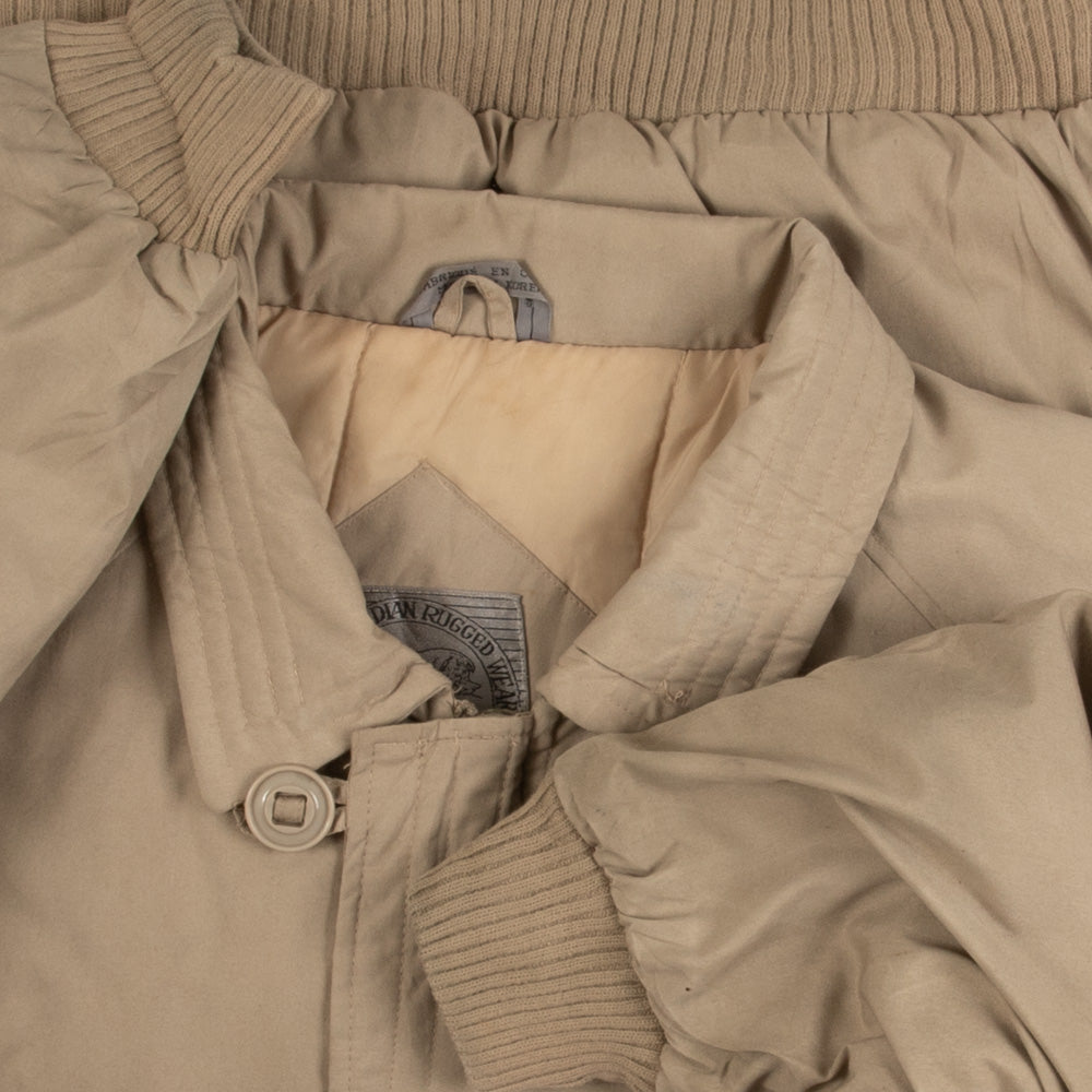 MEN'S VINTAGE 1990S PADDED BOMBER JACKET - MEDIUM
