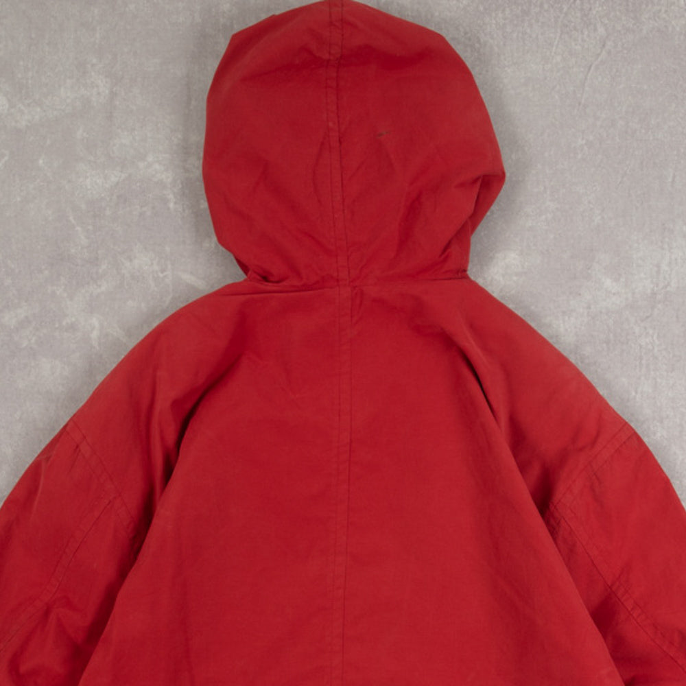 WOMEN'S VINTAGE 1990S HOODED JACKET - X-LARGE