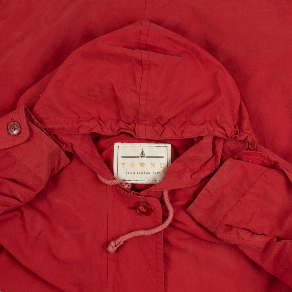 WOMEN'S VINTAGE 1990S HOODED JACKET - X-LARGE