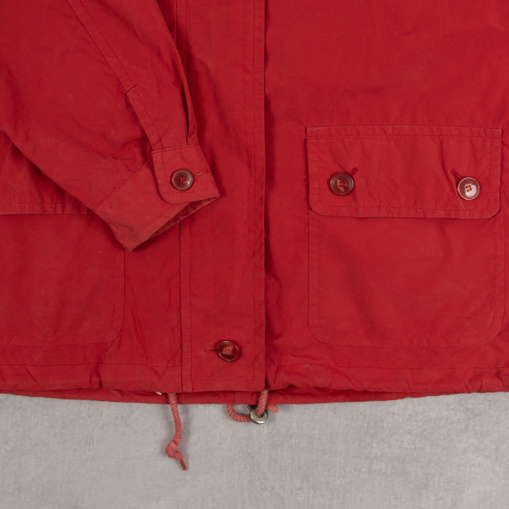 WOMEN'S VINTAGE 1990S HOODED JACKET - X-LARGE