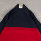 MEN'S VINTAGE AMERICAN UNIVERSITY QUARTER ZIP JACKET - X-LARGE