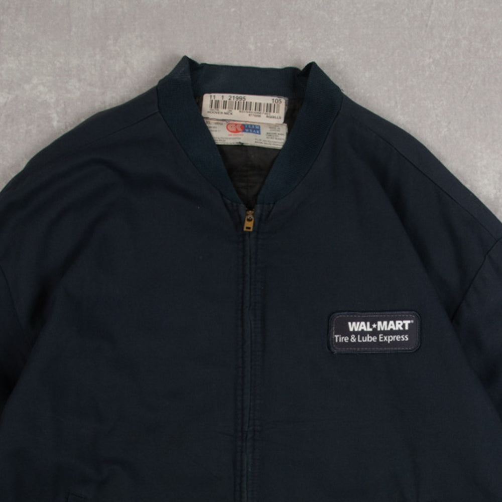 MEN'S VINTAGE WALMART TIRE & LUBE WORKWEAR JACKET - X-LARGE