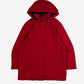 WOMEN'S VINTAGE HOODED PARKA JACKET - LARGE