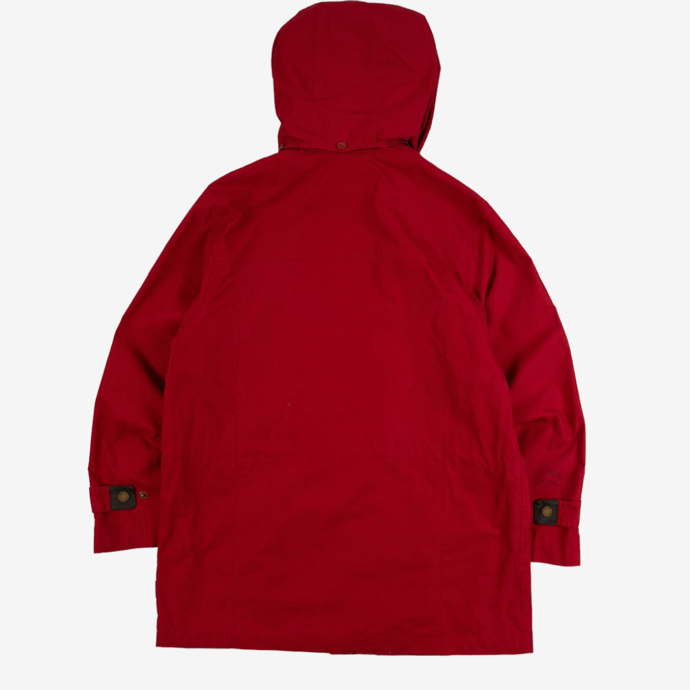 WOMEN'S VINTAGE HOODED PARKA JACKET - LARGE