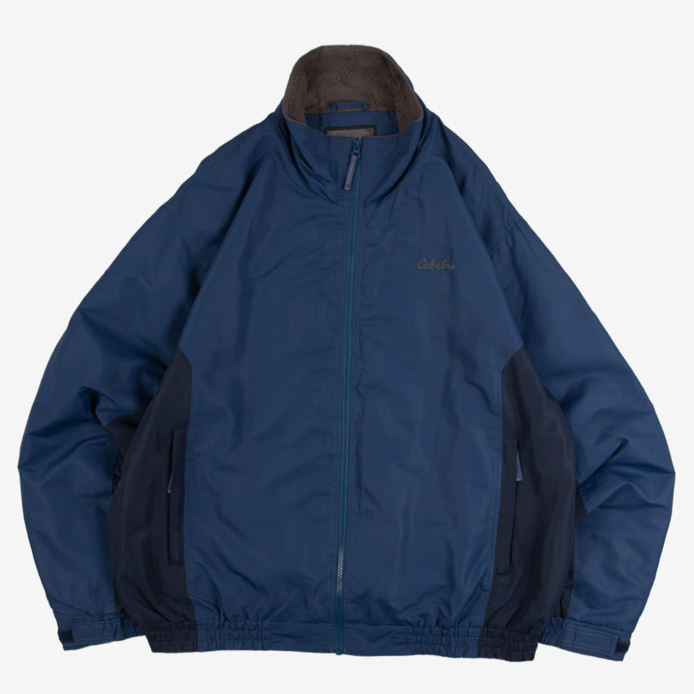 MEN'S VINTAGE FLEECE LINED BOMBER JACKET - X-LARGE