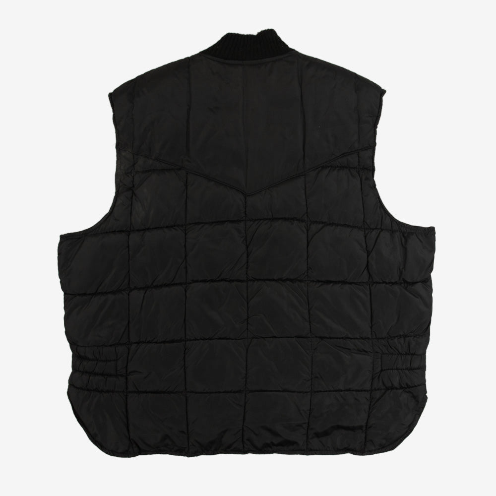MEN'S VINTAGE 1990S PADDED GILET JACKET - X-LARGE