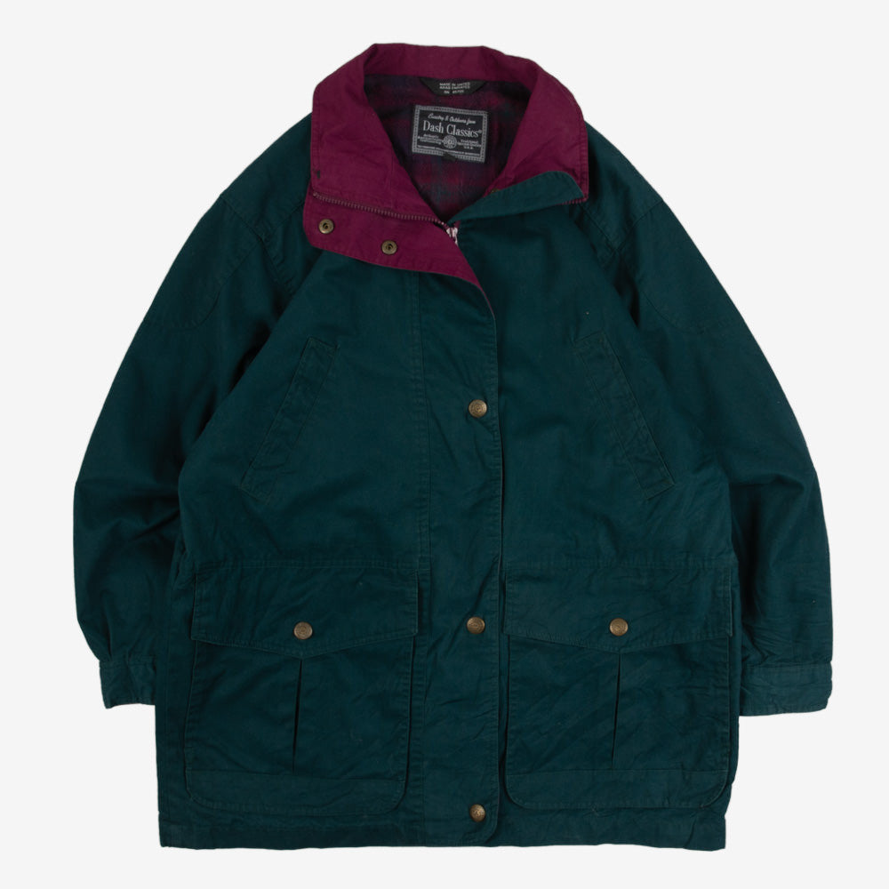 MEN'S VINTAGE 1990S DASH CLASSICS FULL ZIP JACKET - MEDIUM
