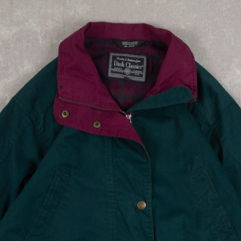 MEN'S VINTAGE 1990S DASH CLASSICS FULL ZIP JACKET - MEDIUM
