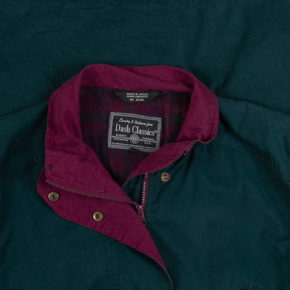MEN'S VINTAGE 1990S DASH CLASSICS FULL ZIP JACKET - MEDIUM