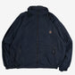MEN'S VINTAGE GANT FULL ZIP HOODED JACKET - X-LARGE