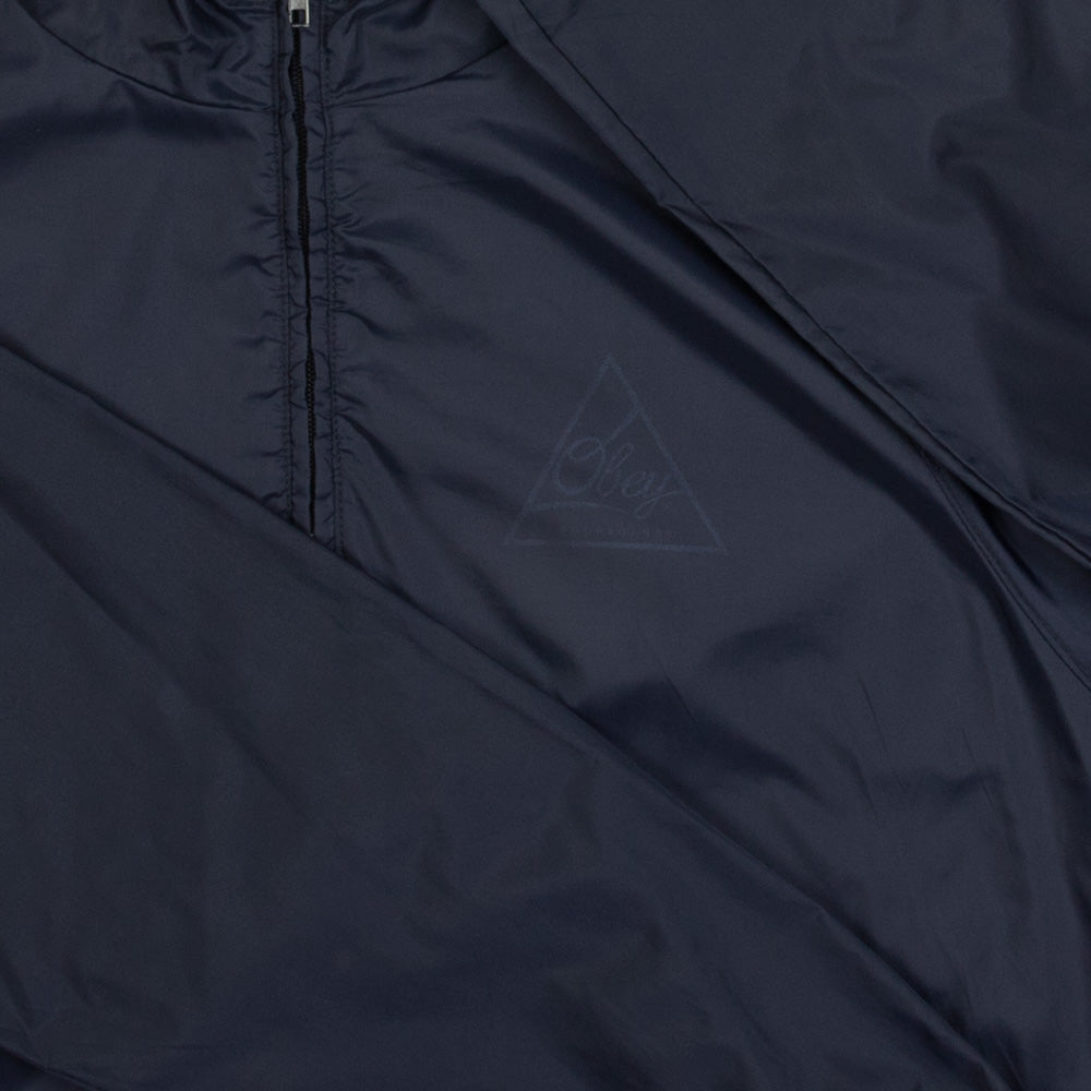 MEN'S VINTAGE OBEY LIGHTWEIGHT HOODED JACKET - MEDIUM
