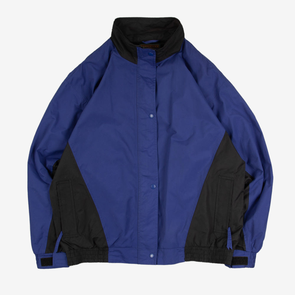 MEN'S VINTAGE FULL ZIP TRACK JACKET - LARGE