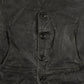 MEN'S VINTAGE LEATHER GILET JACKET - MEDIUM