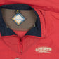 MEN'S VINTAGE 1990S NORTHERN MICHIGAN UNIVERSITY QUARTER ZIP JACKET - LARGE