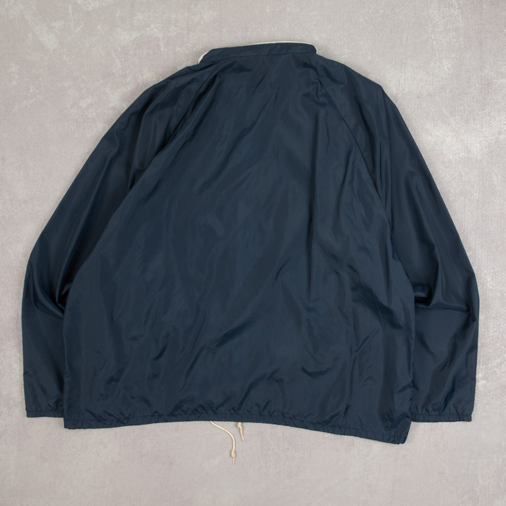 MEN'S VINTAGE 1990S SEARS LIGHTWEIGHT HOODED RAIN JACKET - X-LARGE