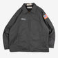 MEN'S VINTAGE ROMMEL FULL ZIP WORKWEAR JACKET - X-LARGE