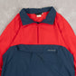 MEN'S VINTAGE 1990S HELLY HANSEN QUARTER ZIP LIGHTWEIGHT JACKET - SMALL