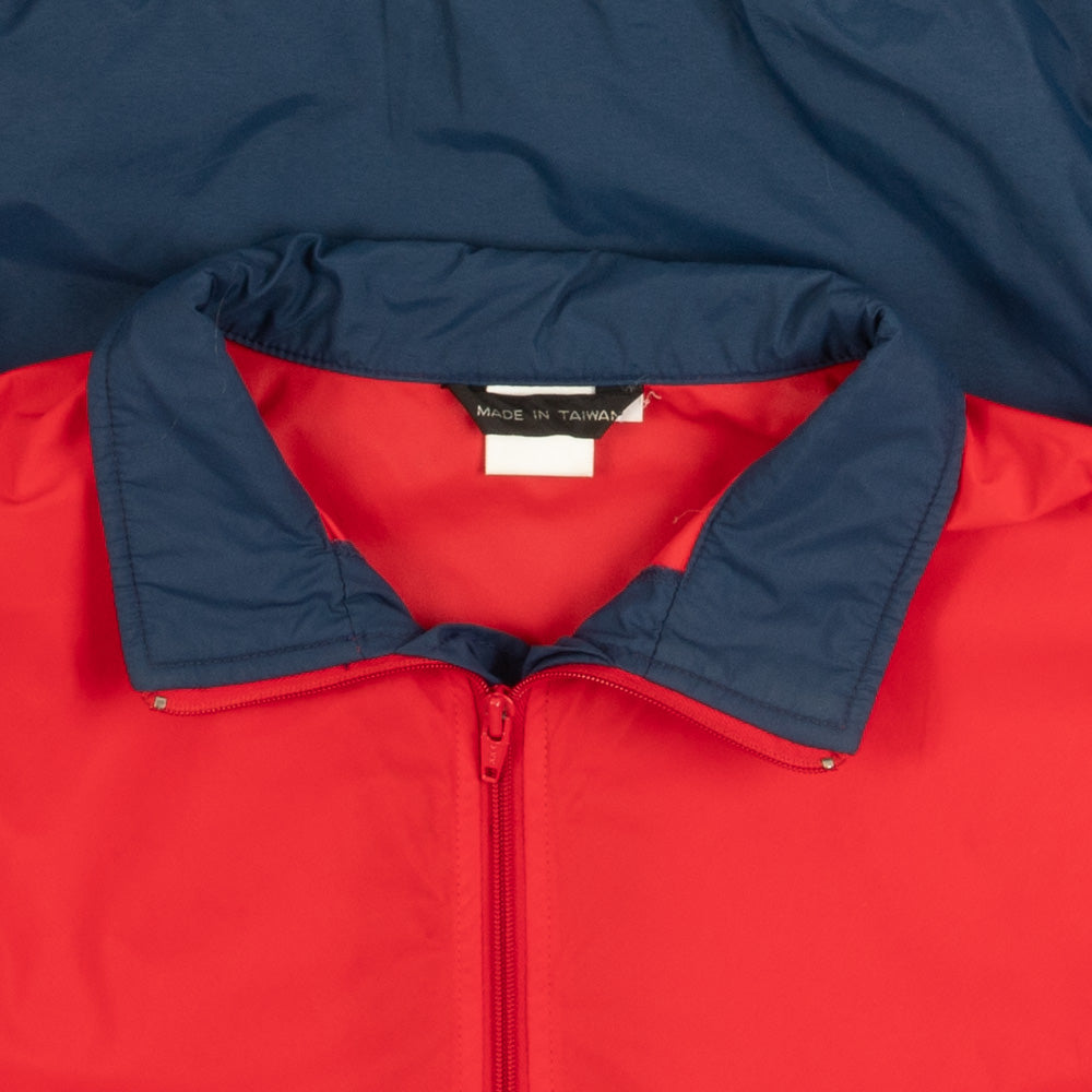 MEN'S VINTAGE 1990S HELLY HANSEN QUARTER ZIP LIGHTWEIGHT JACKET - SMALL
