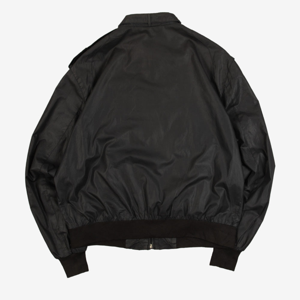 MEN'S VINTAGE MEMBERS ONLY UTILITY BOMBER JACKET - MEDIUM