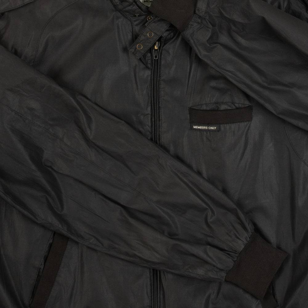 MEN'S VINTAGE MEMBERS ONLY UTILITY BOMBER JACKET - MEDIUM