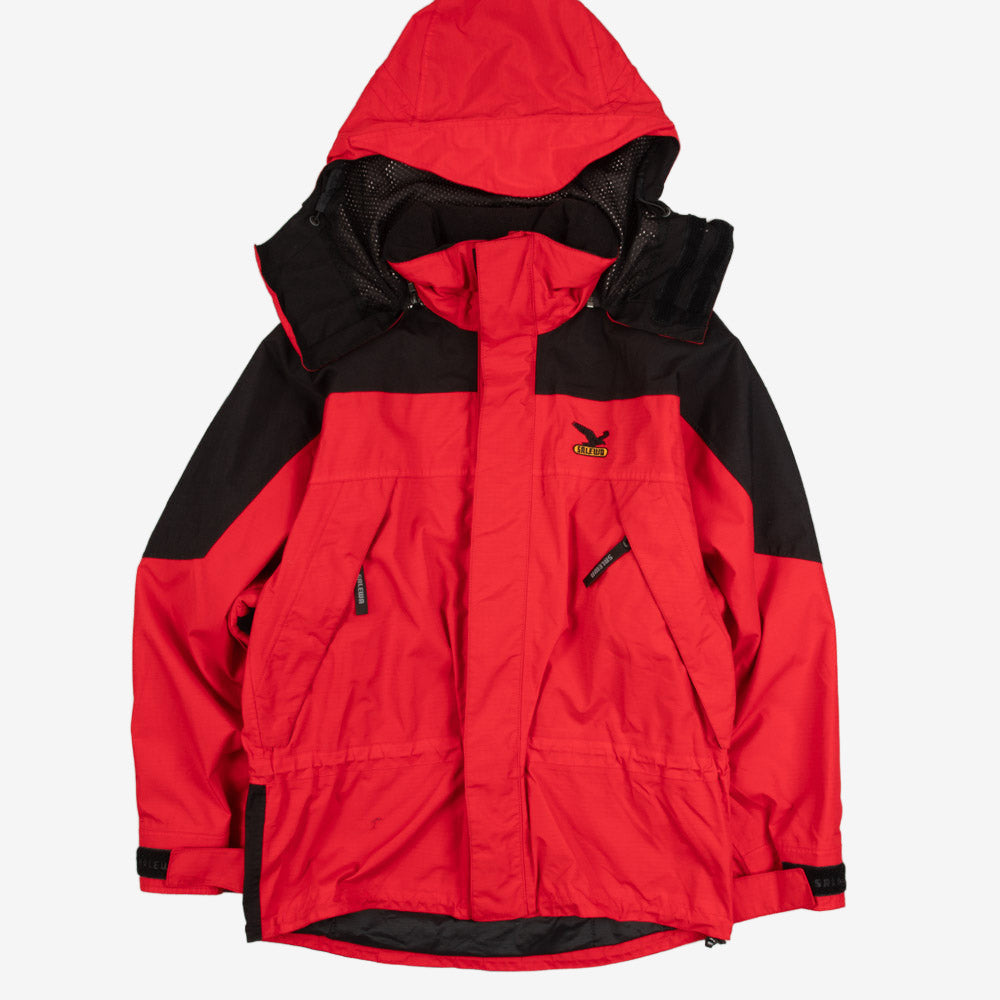 MEN'S VINTAGE 1990S SALEWA HOODED JACKET - SMALL