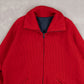 MEN'S VINTAGE 1970S LASLEY KNITTING RIBBED JACKET - MEDIUM