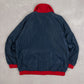 MEN'S VINTAGE 1970S LASLEY KNITTING RIBBED JACKET - MEDIUM