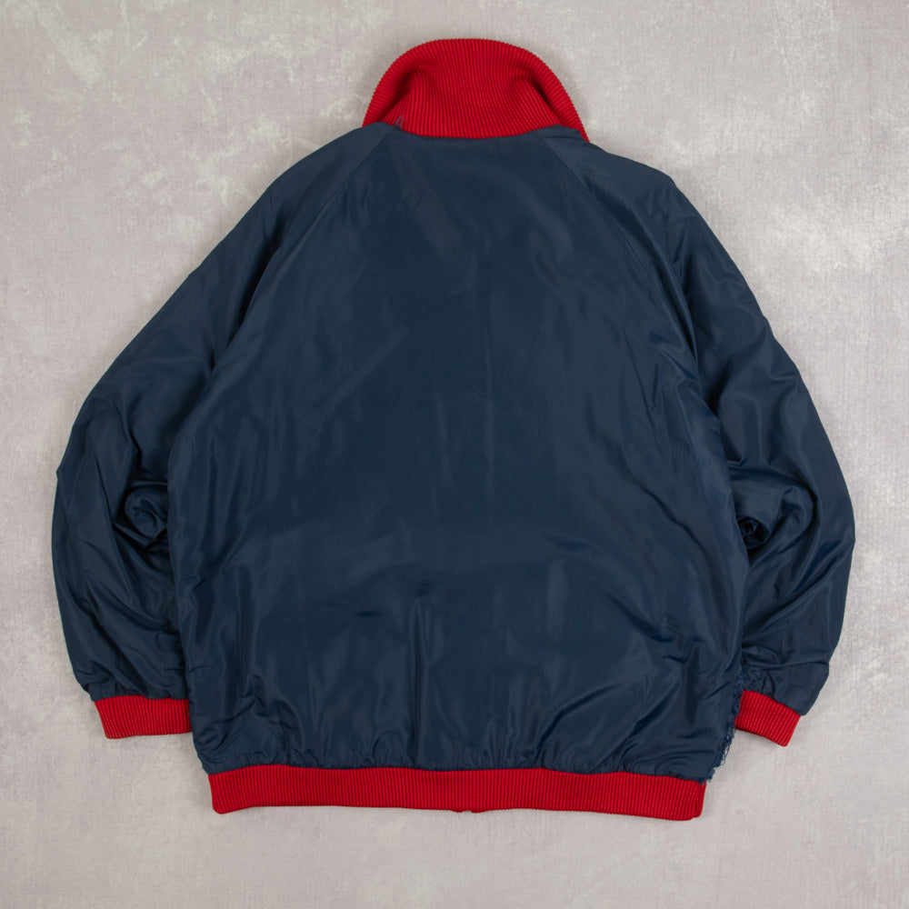 MEN'S VINTAGE 1970S LASLEY KNITTING RIBBED JACKET - MEDIUM