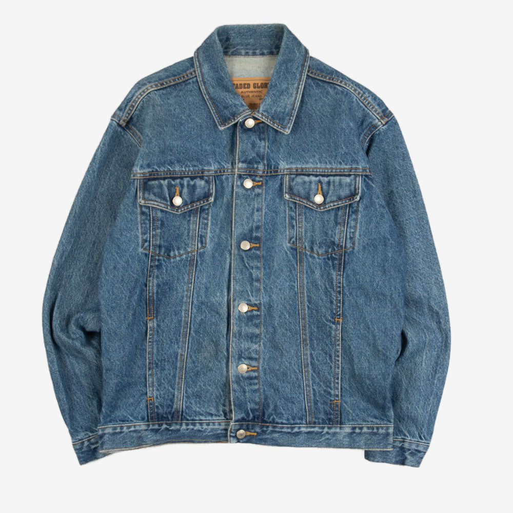 MEN'S VINTAGE DENIM JACKET - SMALL