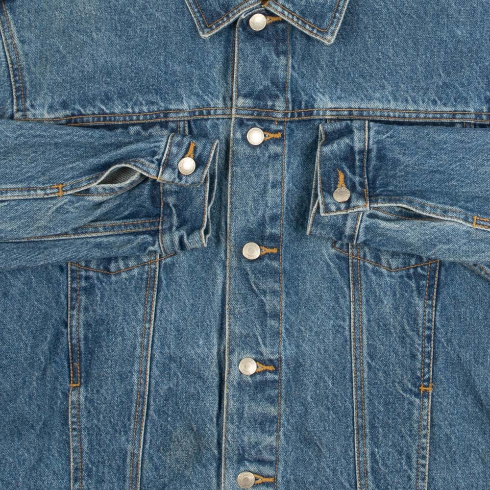 MEN'S VINTAGE DENIM JACKET - SMALL