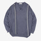 MEN'S VINTAGE 1990S STRUCTURED KNITTED JUMPER - X-LARGE