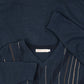 MEN'S VINTAGE 1990S PATTERNED KNITTED JUMPER - LARGE