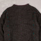 MEN'S VINTAGE 1990S PATTERNED KNITTED JUMPER - MEDIUM
