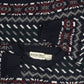 MEN'S VINTAGE 1990S PATTERNED KNITTED JUMPER - MEDIUM