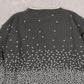 MEN'S VINTAGE 1990S PATTERNED KNITTED JUMPER - MEDIUM