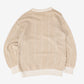 WOMEN'S VINTAGE 1970S SAKS FIFTH AVENUE STRUCTURED KNITTED JUMPER - LARGE