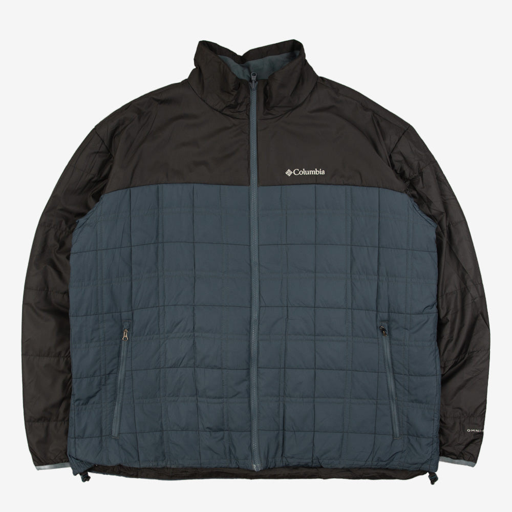 MEN'S VINTAGE COLUMBIA FULL ZIP PADDED JACKET - XX-LARGE
