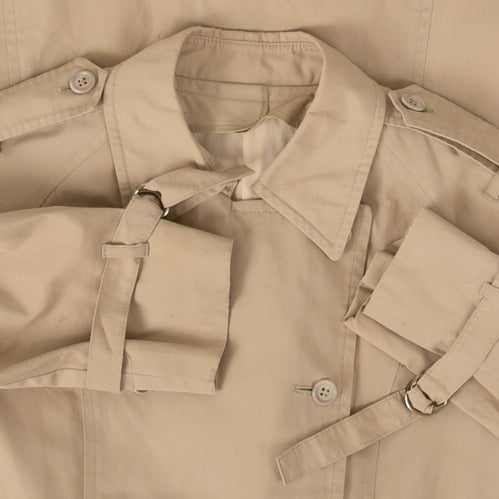 WOMEN'S VINTAGE 1990S TRENCH COAT - SMALL