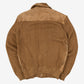 MEN'S VINTAGE 1980S PANELLED SUEDE KNITTED JACKET - MEDIUM