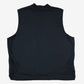 MEN'S VINTAGE FLEECE LINED GILET VEST JACKET - X-LARGE
