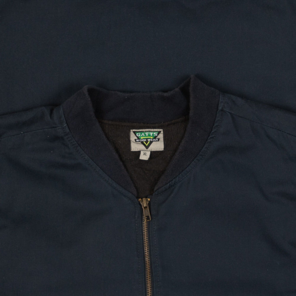 MEN'S VINTAGE FLEECE LINED GILET VEST JACKET - X-LARGE