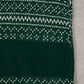 WOMEN'S VINTAGE 1960S PATTERNED KNITTED JUMPER - SMALL