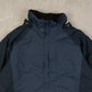 MEN'S VINTAGE L.L.BEAN HOODED FLEECE LINED JACKET - X-LARGE