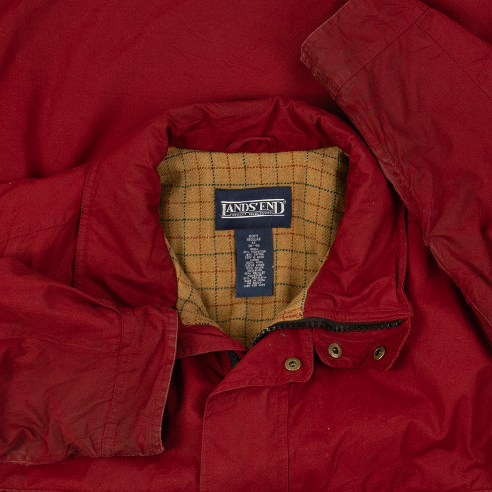 MEN'S VINTAGE 1990S PADDED FULL ZIP JACKET - MEDIUM