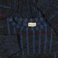 MEN'S VINTAGE 1980S STRUCTURED PATTERNED KNITTED JUMPER - LARGE