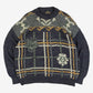MEN'S VINTAGE 1990S MADE IN ITALY STRUCTURED KNITTED JUMPER - LARGE