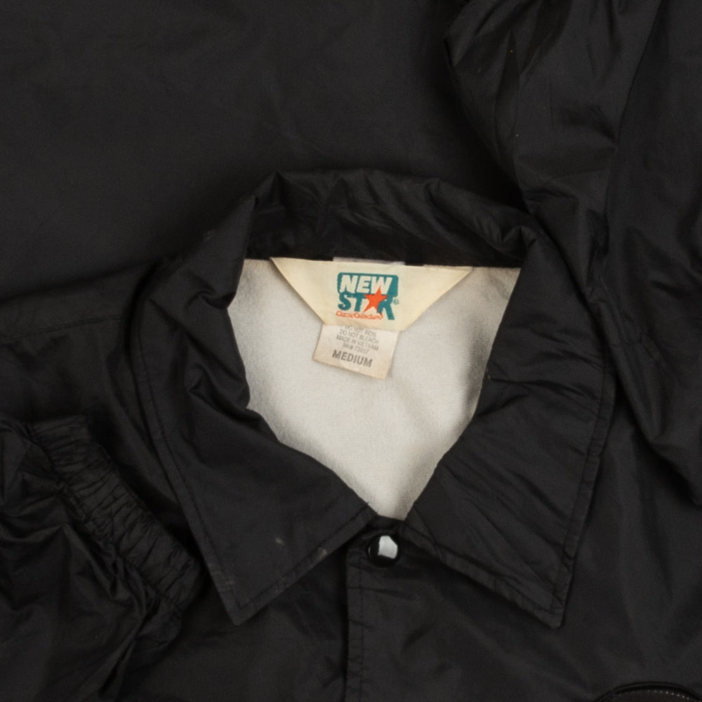 MEN'S VINTAGE 1990S SERCURITY OFFICER COACH JACKET - MEDIUM